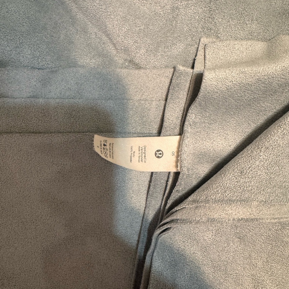 Lululemon Light Gray Blue Cozy Hoodie